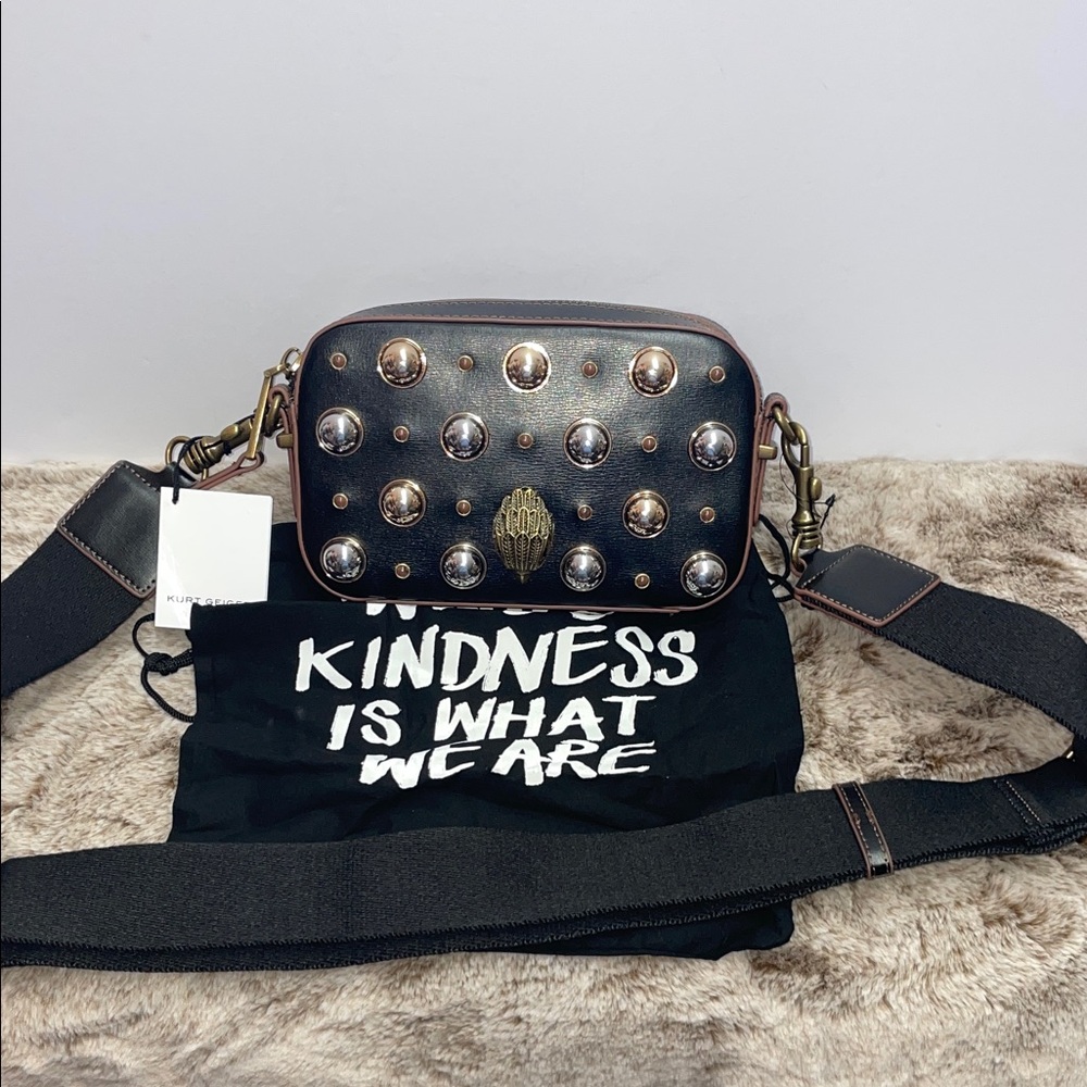 NWT Kurt Geiger ‘Shoreditch’ Small Studded Crossbody